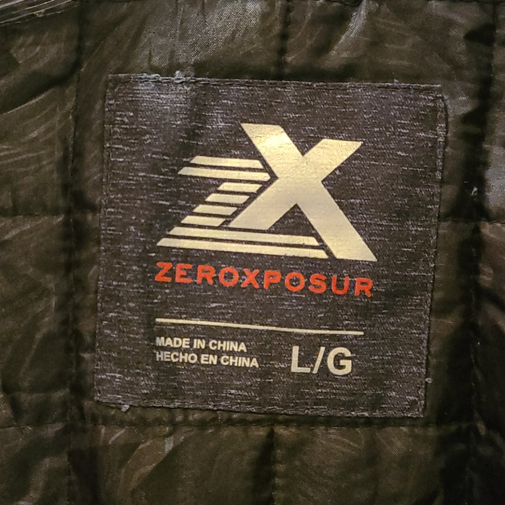 Men's Zeroxposur L Black and Grey coat - Picture 8 of 10